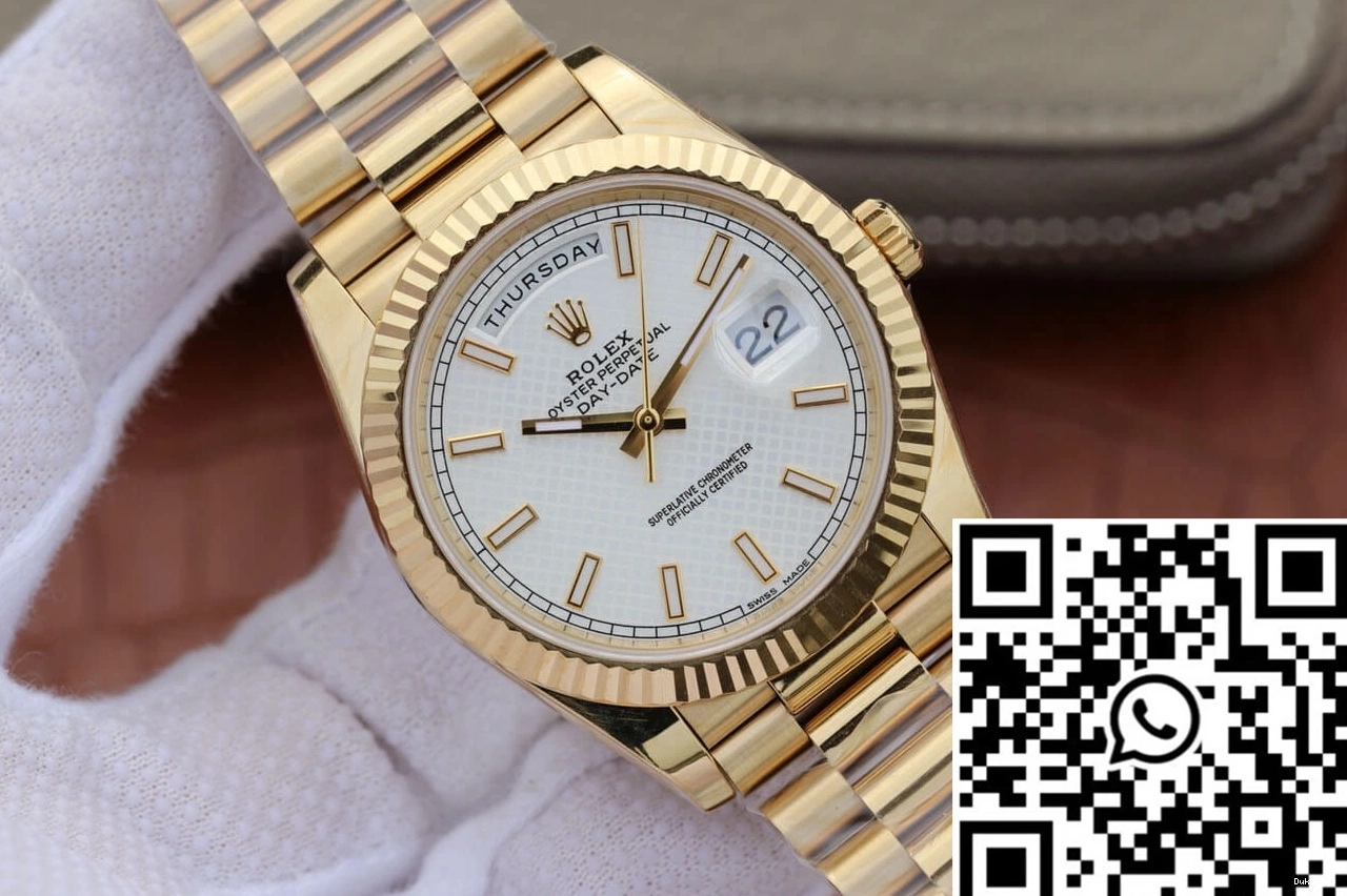 Silver EW Rolex M228238-0008 Factory Dial Day-Date 0731
